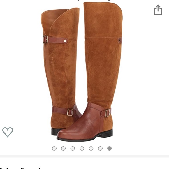 COPY - Naturalizer January Wide Calf Boots 8.5 2W